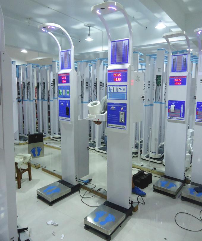 Электронная машина калькулятора жировых отложений БМИ, ультразвуковой вес высоты масштаба здоровья