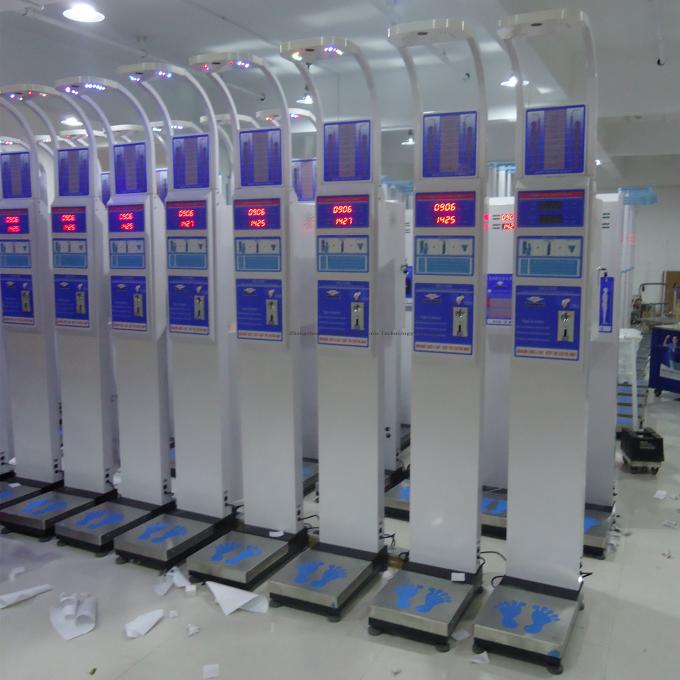 Измерение цифрового дисплея масштабов высоты и веса Аутоматика медицинское