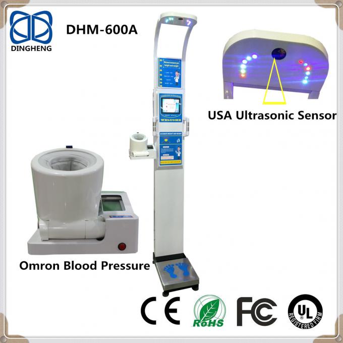 Масштаб бми веса высоты ДХМ-600А медицинский ультразвуковой с масштабом высоты и веса кровяного давления медицинским