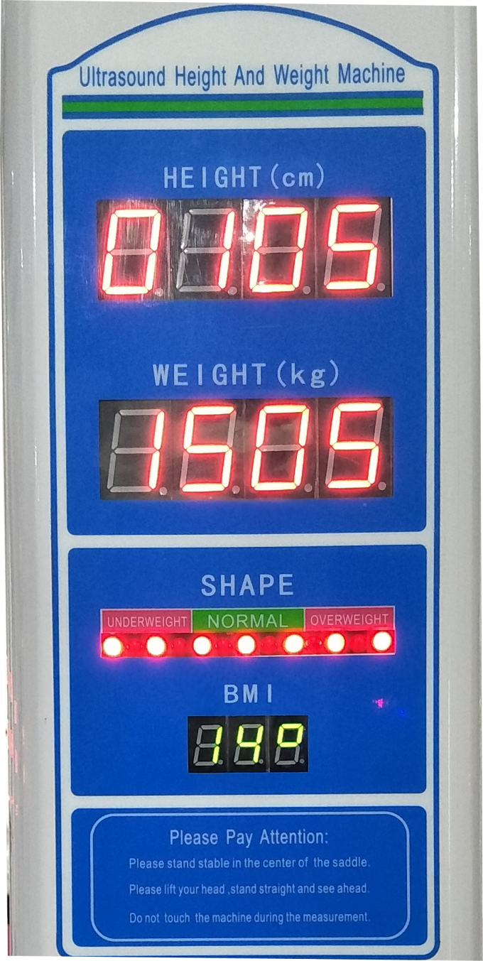 Ультразвуковая машина веса БМИ высоты с инструкцией голоса