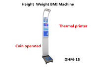 ДХМ - 15 масштабов эксплуатируемых монеткой веся с измерением высоты и анализом БМИ