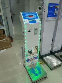 Coin operated weighing scales with colorful led light